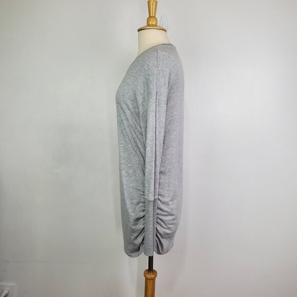 Athleta Drishti Modal Ruched Long Sleeve Sweatshirt Tunic Top Size M - Picture 5 of 16
